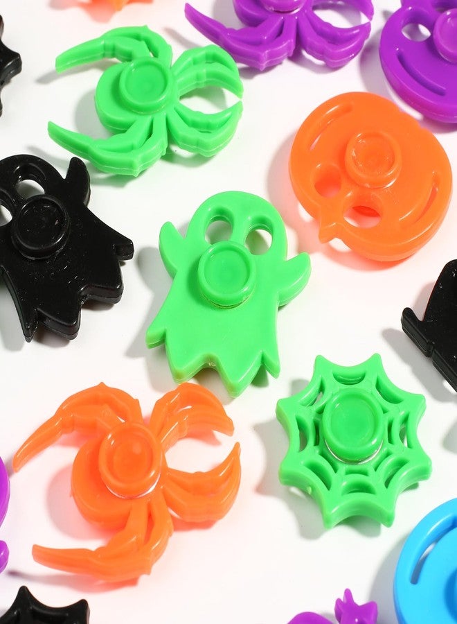 FXMHEHBB 36 Pcs Halloween Fidget Spinner Toys, Mini Finger Spinners Bulk Halloween Party Favors Goodie Bags Stuffers Classroom Prizes for Kids - Image 5